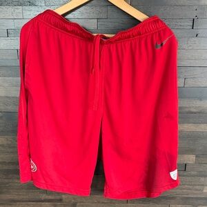 Nike Red Men's Athletic Shorts, ON SALE !